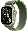 Часы Apple Watch Ultra 3 49mm Titanium Case Natural / Trail Loop Green/Neon M/L 100_100_519090
