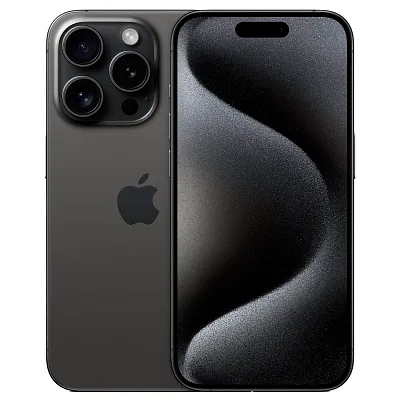 Смартфон Apple iPhone 15 Pro 128GB eSim Black Titanium 400_400_116233