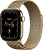 Часы Apple Watch Series 12 46mm Titanium Case Radiant Gold Milanese Loop M/L 100_100_851960