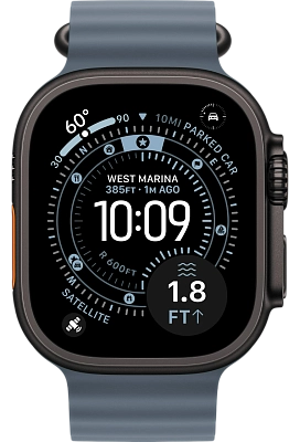 Часы Apple Watch Ultra 3 49mm Titanium Case Black / Ocean Band Anchor Blue 400_400_640871