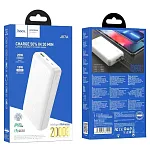 Внешний аккумулятор с быстрой зарядкой HOCO J87A 20000mAh Белый 250_100_119095