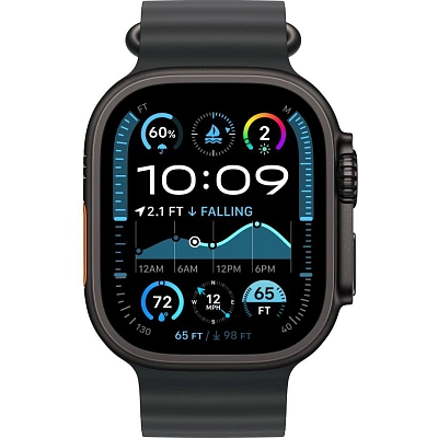 Часы Apple Watch Ultra 2 49mm Black Titanium Case GPS+Cellular Ocean Band Black 400_400_640651