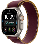Часы Apple Watch Ultra 4 49mm Titanium Case Natural / Trail Loop Burgundy M/L 250_100_853330