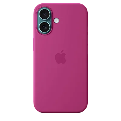 Чехол для iPhone 16 Silicone Case with MagSafe - Fuchsia 400_400_534783