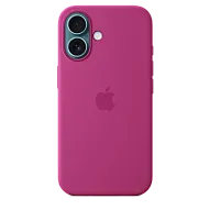 Чехол для iPhone 16 Silicone Case with MagSafe - Fuchsia 500_191_534783