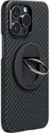 Чехол для iPhone 16 Pro Pitaka Ultra Slim Case & Grip - Black 500_191_770119