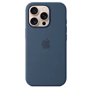 Чехол для iPhone 16 Pro Silicone Case with MagSafe - Denim 500_191_534677