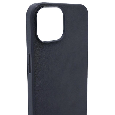 Чехол алькантара для iPhone 14 Черный 400_400_533370