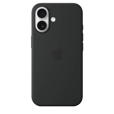 Чехол для iPhone 16 Silicone Case with MagSafe - Black 400_400_642240