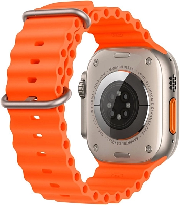 Часы Apple Watch Ultra 2 49mm Titanium Case GPS+Cellular Ocean Band Orange 400_400_640787