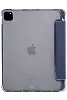 Прозрачный чехол-книжка для iPad Pro 11 с тройным загибом Синий 100_100_121690