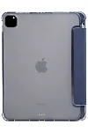 Прозрачный чехол-книжка для iPad Pro 12.9 с тройным загибом Синий 250_100_121730