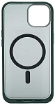 Чехол для iPhone 14 Plus матовый с MagSafe Зеленый 250_100_533732