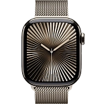 Часы Apple Watch Series 10 46mm Titanium Case Milanese Loop Natural M/L 250_100_639932