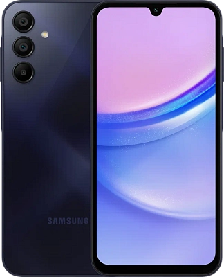 Смартфон Samsung Galaxy A15 4/128GB Blue Black 400_400_637250