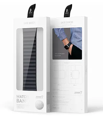 Ремешок для Apple Watch 38 мм / 40 мм / 41 мм DD Strap Chain Version Black 400_400_117635