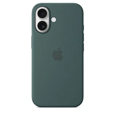 Чехол для iPhone 16 Silicone Case with MagSafe - Lake Green 400_400_534787