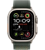 Часы Apple Watch Ultra 2 49mm Titanium Case GPS+Cellular Trail Loop Green S/M 100_100_640835