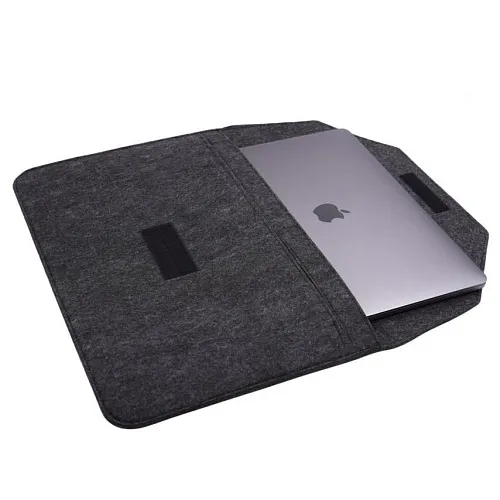 Сумка-чехол на MacBook 13-14.2 DDC Felt Bag (черный) 250_100_131056