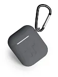 Чехол для AirPods 2 Gurdini Soft Touch - Темно-серый 250_100_313264