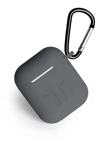 Чехол для AirPods 2 Gurdini Soft Touch - Темно-серый 250_100_551233