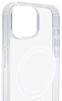 Силиконовый чехол для iPhone 14 Magnetic с MagSafe прозрачный 400_400_532336