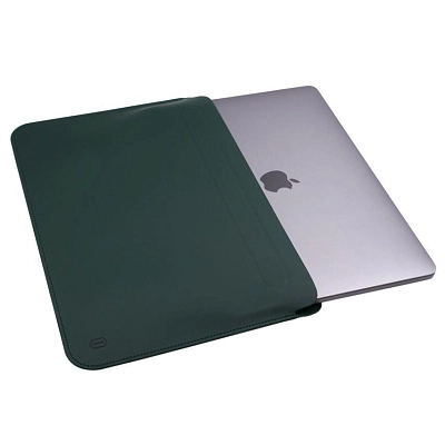 Чехол WIWU Skin Pro Slim Stand Sleeve с подставкой для MacBook 13.3" pro, Green 400_400_641951