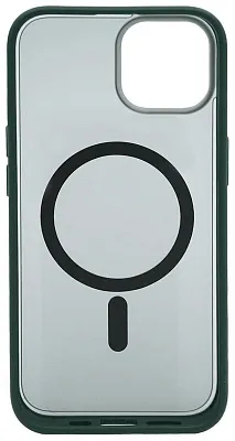 Чехол для iPhone 14 матовый с MagSafe Зеленый 400_400_135811