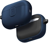 Чехол для AirPods Pro 3 Uniq Clyde - Royal Blue/Dark Grey 250_100_656688