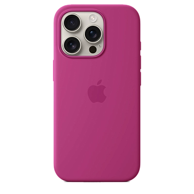 Чехол для iPhone 16 Pro Silicone Case with MagSafe - Fuchsia 400_400_642214
