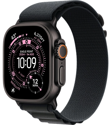Часы Apple Watch Ultra 3 49mm Titanium Case Black / Alpine Loop Black M 400_400_519447