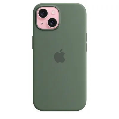 Чехол для iPhone 15 Silicone Case with MagSafe - Cypress 400_400_124768