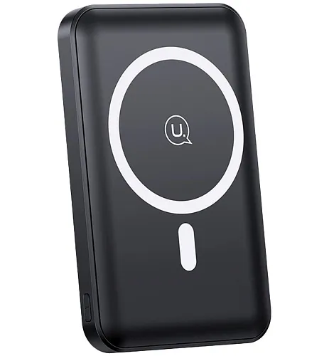 Внешний аккумулятор USAMS MagSafe Magnetic Power Bank 15w 10000mAh (черный) 250_100_136270
