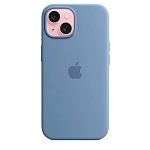 Чехол для iPhone 15 Silicone Case with MagSafe - Winter Blue 250_100_642123