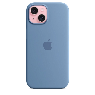 Чехол для iPhone 15 Silicone Case with MagSafe - Winter Blue 400_400_642123