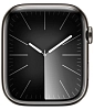 Часы Apple Watch Series 9 45mm Stainless Steel Case Milanese Loop Graphite 100_100_640361