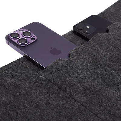 Сумка-чехол на MacBook 13-14.2 DDC Felt Bag (черный) 400_400_131060