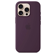 Чехол для iPhone 16 Pro Silicone Case with MagSafe - Plum 500_191_534713