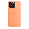 Чехол для iPhone 15 Pro Max Silicone Case with MagSafe - Orange Sorbet 100_100_642076