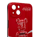Чехол для iPhone 13 мишка Coca Cola Красный 250_100_533537