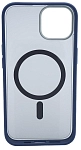 Чехол для iPhone 14 Plus матовый с MagSafe Синий 250_100_533741