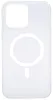 Чехол для iPhone 14 Pro Wlons с MagSafe прозрачный матовый с рамкой Белый 100_100_534026