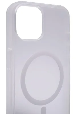 Чехол для iPhone 14 матовый с MagSafe Прозрачный 400_400_124533