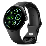 Часы Google Pixel Watch 3 45mm WiFi Matte Black Case/Obsidian 250_100_641111