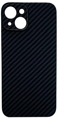 Карбоновый чехол для iPhone 14 с вырезом под камеры 250_100_532271