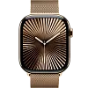 Часы Apple Watch Series 10 46mm Titanium Case Milanese Loop Gold S/M 100_100_328492