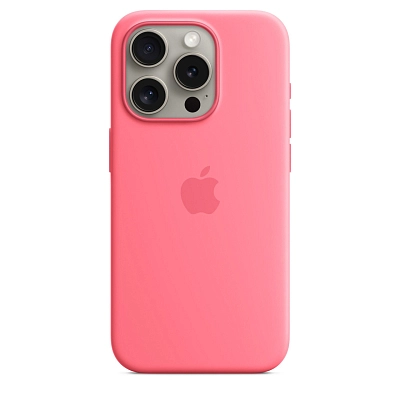 Чехол Apple iPhone 15 Pro Max Silicone Case with MagSafe -  Pink 400_400_761700