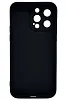 Силиконовый чехол для iPhone 13 Pro с 3D мишкой Черный 100_100_121852