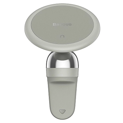 Автомобильный держатель смартфона Baseus Magnetic C01 Beige 400_400_129874