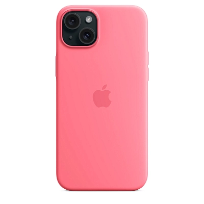 Чехол Apple iPhone 15 Silicone Case with MagSafe - Pink 400_400_641776